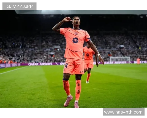 梅开二度,拉什福德当选纽卡vs巴萨全场最佳